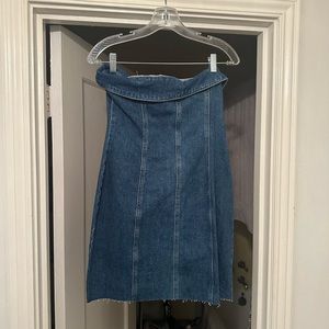 Reformation Denim Mini Dress